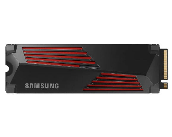 Samsung MZ-V9P1T0CW 990 PRO 1TB NVMe M.2 SSD with Heatsink