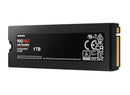 Samsung MZ-V9P1T0CW 990 PRO 1TB NVMe M.2 SSD with Heatsink
