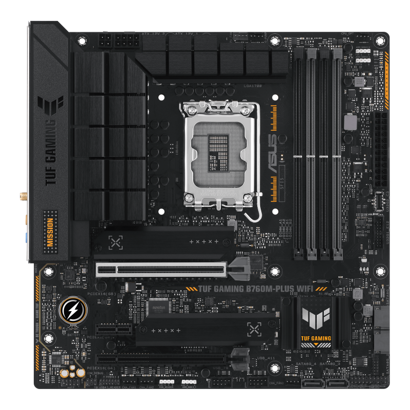 Asus TUF GAMING B760M-PLUS WIFI Micro ATX DDR5 Motherboard