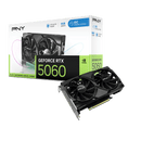 PNY VCG50608DFXPB1-O GeForce RTX 5060 Overclocked Dual Fan Graphics Card