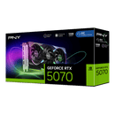 PNY VCG507012TFXXPB1-O GeForce RTX 5070 ARGB EPIC-X RGB Overclocked Triple Fan Graphics Card