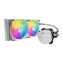 Cooler Master MLW-D24M-A18PZ-RW ML240L Core White ARGB, 2x New 120 ARGB Fan, New Dual Chamber Gen S, 240mm Radiator with Larger Surface Area, CryoFuze Thermal Paste
