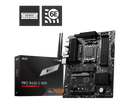 MSI PRO B650-S WIFI AMD AM5 ATX Motherboard, 4x DDR5 ~192GB, 2x PCI-E x16, 2x M.2, 4x SATA, 11x USB 3.2, 4x USB 2.0