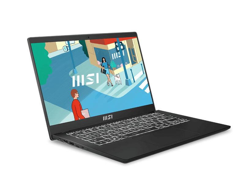 MSI Modern 15 B13M-406AU Business & Productivity Laptop. 15.6" FHD Intel Raptor Lake i7-1355U Onboard DDR4 16GB 1TB SSD Windows11 Home Intel Iris Xe Graphics