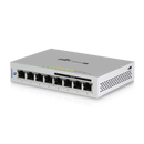 Ubiquiti UniFi Network Switch, US-8-60W, Gen1, 8-Port, POE 48W, (4) GbE PoE, (4) GbE Ports, Layer 2, No Mount, Silent, Fanless Cooling System.