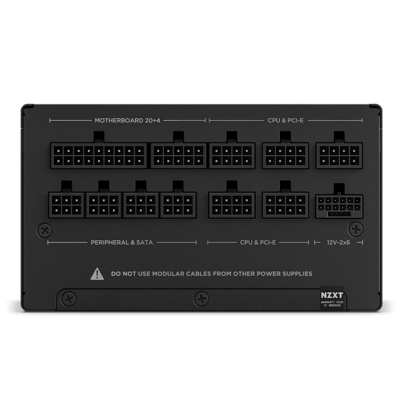 NZXT PA-0G2BB-AU GOLD 1000W ATX 3.1 BLACK 2024 Power Supply