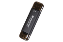 Transcend TS2TESD310C 2TB ESD310 Portable SSD.  Black, USB Type C/Type A, Up to 1,050 MB/s