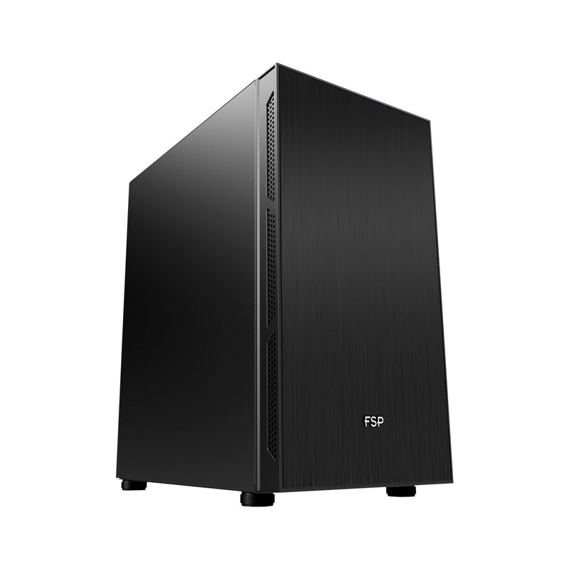 FSP CST220S Micro-ATX Silent Case w/ 550w 80+ Power Supply. Dual USB3.0 + 1x Type-C. 2x Front 120mm, 1x Rear 120mm Fan. Supports: 2x 2.5"/3.5", 1x 2.5".  120/140/240mm Front Radiator. Max VGA 260mm CPU Cooler Height 160mm,