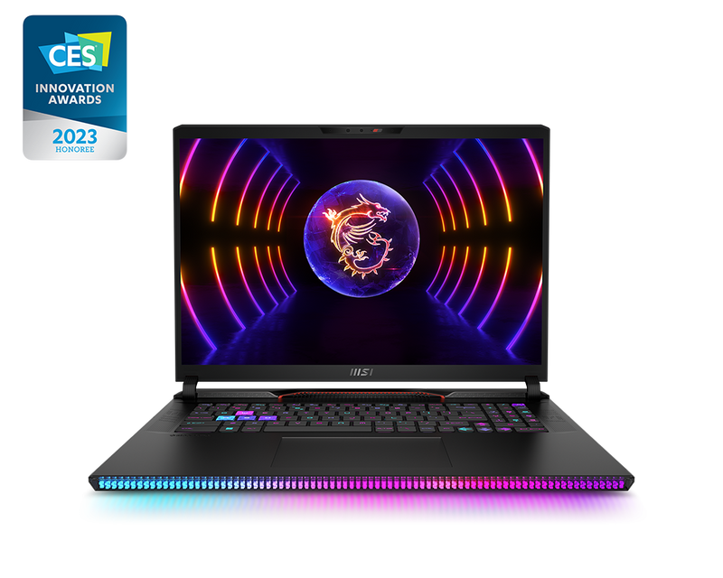 MSI Raider GE78HX 13VI-073AU Gaming Laptop. 17" QHD IPS, 240Hz, Raptor Lake i9-13980HX, RTX 4090, GDDR6 16GB, DDR5 16GB*2, 2TB NVMe PCIe Gen4x4 SSD*2, Windows11 Pro, Per-Key RGB gaming keyboard by SteelSeries, Core Black, 3.1KG.