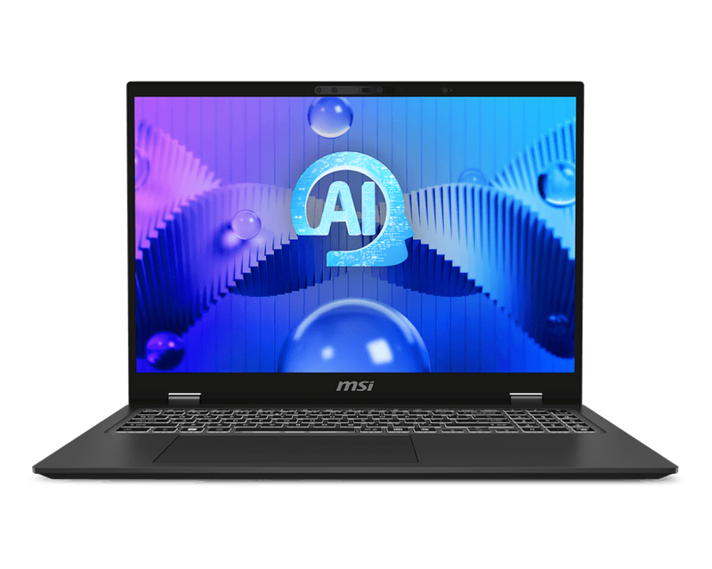 MSI Prestige 16 AI Studio B1VFG-062AU Creator and Gaming Laptop 16" UHD Intel Core™ Ultra 7 processor 155H LPDDR5 32GB 2TB SSD Windows® 11 Home Nvidia RTX 4060, GDDR6 8GB. 2 year warranty