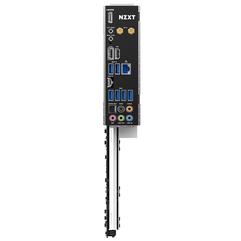 NZXT N7-B65XT-W1 N7 B650E MOBO AMD B650 CHIPSET WITH WI-FI white