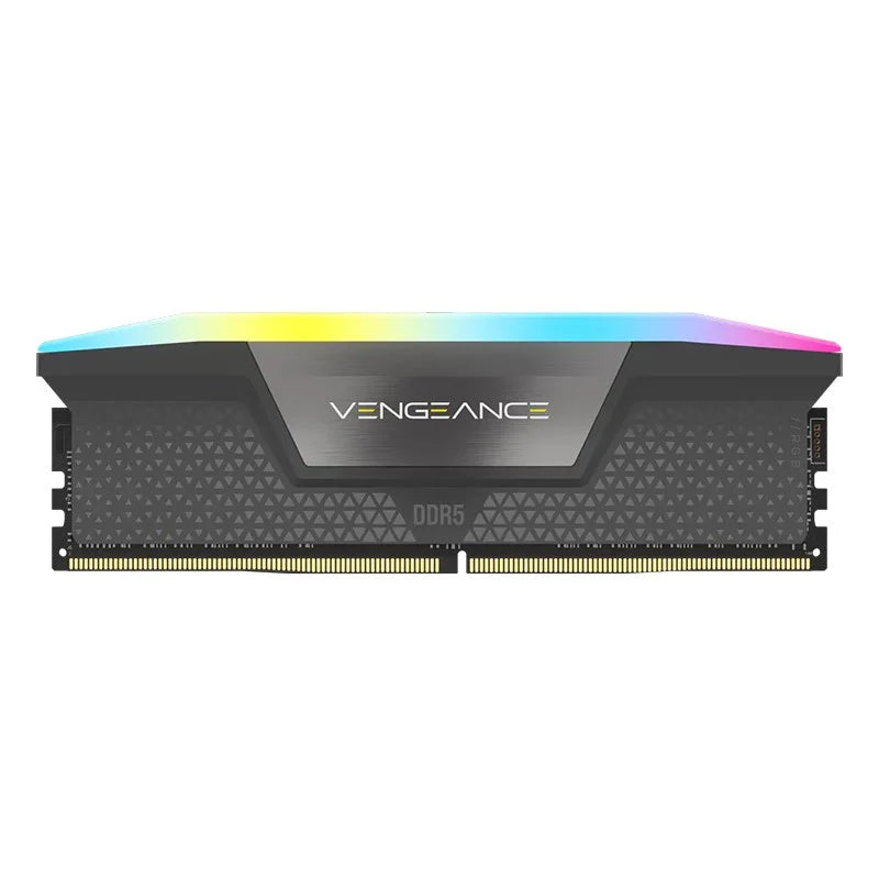 Corsair CMH64GX5M2B5600Z40K VENGEANCE® RGB 64GB (2x32GB) DDR5 DRAM 5600MT/s CL36 Memory Kit — Optimized for AMD