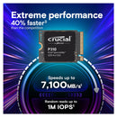 Crucial CT1000P310SSD2 P310 1TB Gen4 2230 NVMe SSD 7100/6000 MB/s R/W, M.2 PCIe4, 5yrs
