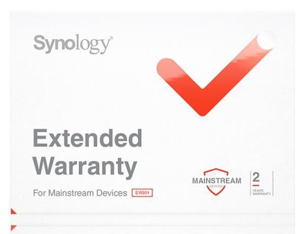 Synology EW201 Warranty Extension - Extend warranty from 3 years to 5 Years on selected models