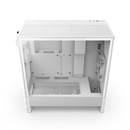 NZXT CC-H52FW-01 H5 FLOW 2024 ATX MID TOWER CASE. 2*120mm Case Fans included, White