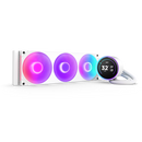 NZXT RL-KR36E-W2 Kraken Elite 360 RGB V2 - 360mm AIO liquid cooler w/ Display and RGB Core Fan - Single Frame (White)