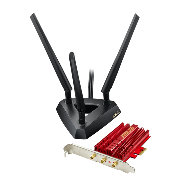 Asus PCE-AC68 802.11ac Dual-band Wireless-AC1900 PCI-E Adapter