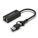 Simplecom NU315C SuperSpeed USB-C and USB-A to Gigabit Ethernet Adapter