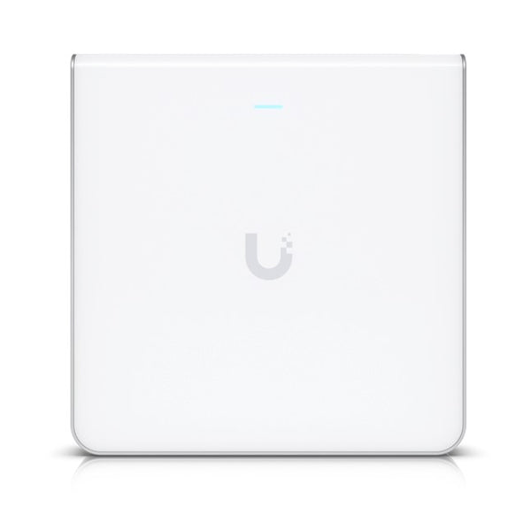 Ubiquiti U6-ENTERPRISE-IW UniFi Wi-Fi 6 Enterprise Sleek, wall-mounted WiFi 6E access point with an integrated four-port switch