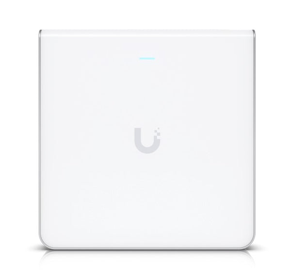 Ubiquiti U6-ENTERPRISE-IW UniFi Wi-Fi 6 Enterprise Sleek, wall-mounted WiFi 6E access point with an integrated four-port switch