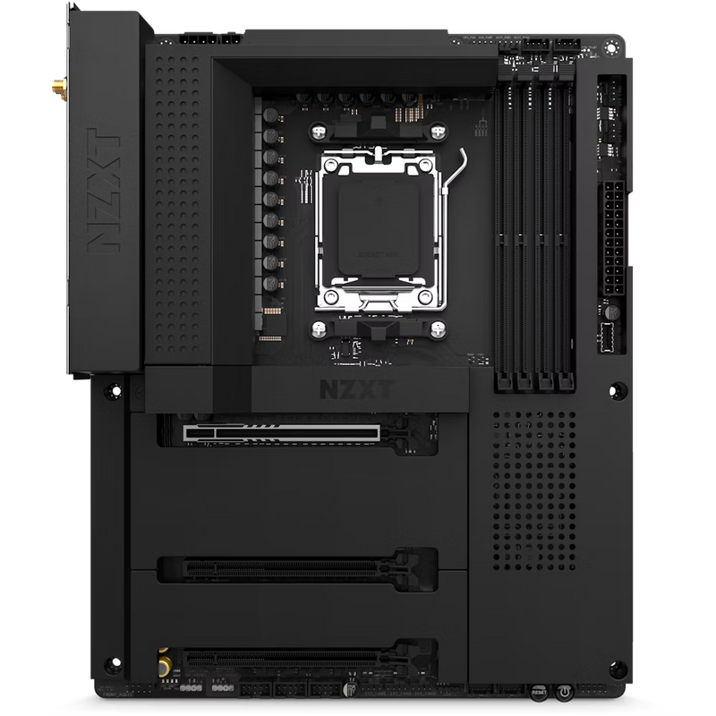 NZXT N7-B65XT-B1 N7 B650E MOBO AMD B650 CHIPSET WITH WI-FI black