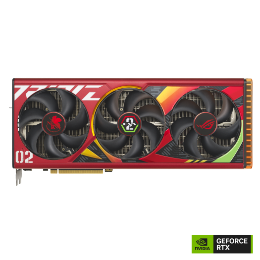 Asus ROG-STRIX-RTX4090-O24G-EVA-02-EDITION ROG Strix GeForce RTX 4090 24GB GDDR6X OC EVA-02 Edition Graphics Card