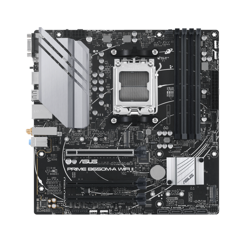 Asus PRIME B650M-A WIFI II-CSM-SI AM5 Motherboard. OEM Pack