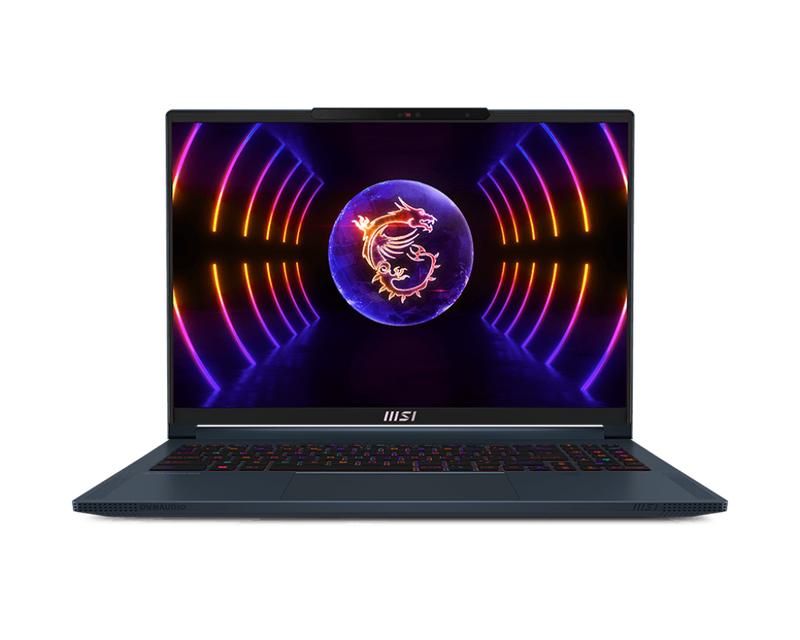 MSI Stealth 16Studio A13VF-219AU Business & Gaming Laptop. 16" QHD IPS, 240Hz. Raptor Lake i7-13700H, RTX 4060, GDDR6 8GB, DDR5 8GB*2, 1TB NVMe PCIe Gen4x4 SSD, Windows11 Pro, Per-Key RGB gaming keyboard by SteelSeries, Star Blue, 1.99KG.