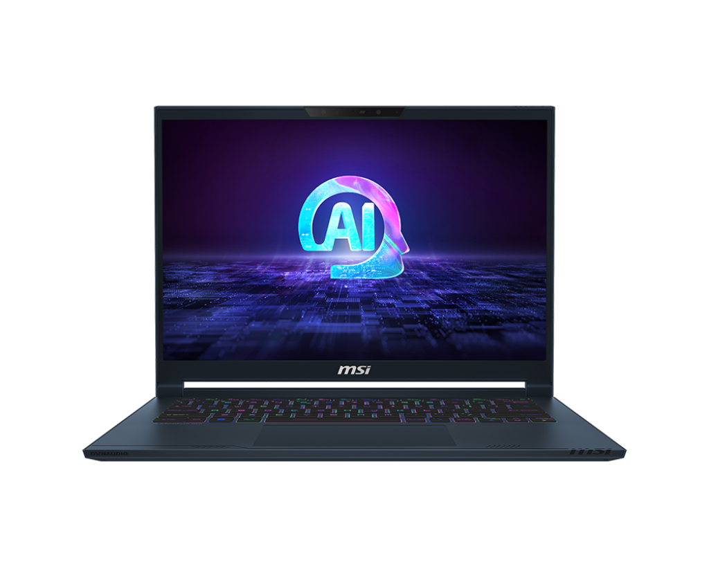 MSI Stealth 14 AI Studio A1VGG-045AU Gaming Notebook 14" 2.8K OLED Intel Core Ultra 9 185H DDR5 16GB*2 2TB SSD Windows 11 Home Advan Nvidia RTX 4070, GDDR6 8GB