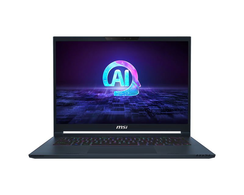 MSI Stealth 14 AI Studio A1VGG-045AU Gaming Notebook 14" 2.8K OLED Intel Core Ultra 9 185H DDR5 16GB*2 2TB SSD Windows 11 Home Advan Nvidia RTX 4070, GDDR6 8GB