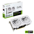 Asus DUAL-RTX4070S-O12G-EVO-WHITE Dual GeForce RTX 4070 SUPER EVO OC Edition Gaming Graphics Card. White. 12GB GDDR6X with two powerful Axial-tech fans and a 2.5-slot design for broad compatibility