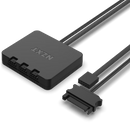 NZXT RF-C14DF-B1 F140RGB Core - 140mm Hub-mounted RGB Fan - Twin Pack (Black) w/RGB Controller