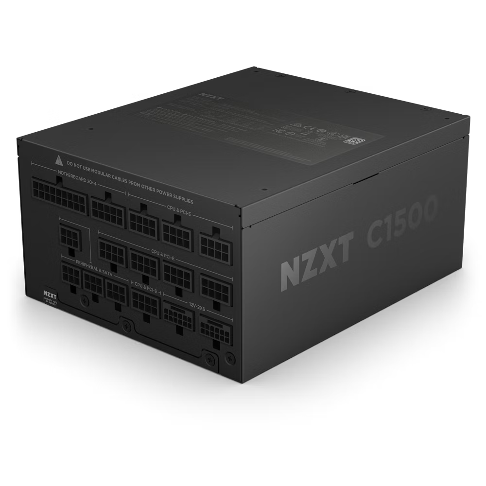 NZXT PA-5P1BB-AU PLATINUM 1500W PLATINUM ATX 3.1 BLACK Power Supply