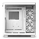 NZXT CM-H91FW-S1 H9 Flow (2023) Dual-Chamber Mid-Tower Case without Fans (SI) - All White