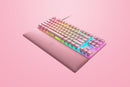 Razer RZ03-03942000-R3M1 Huntsman V2 Tenkeyless - Optical Gaming Keyboard (Linear Red Switch) - Quartz Edition - US Layout - FRML