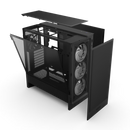 NZXT CC-H52FB-R1 H5 FLOW RGB 2024 ATX MID WITH RGB FANS. 1*360mm RGB Fan and 1*120mm Case Fan included, Black