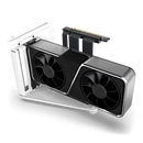 NZXT AB-RH175-W1 Vertical GPU Mounting Kit - White Bracket & 175 mm PCIe 4.0x16 Riser Cable