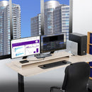 Simplecom KM490 HDMI and DisplayPort Dual Monitor KVM Switch for 2 Computers with 4-Port USB 3.0 Hub 5Gbps 8K@60Hz