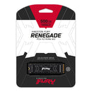 Kingston SFYRD/4000G FURY Renegade 4TB PCIe 4.0 NVMe M.2 SSD. 7,300MB/s read, 7,000MB/s write