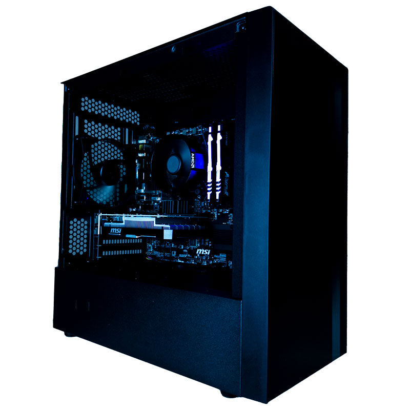 Ready To Go Gaming PC (OP-S01735) R3-4100, GTX 1650 4GB, 500GB SSD, 16GB RAM, 3Y Warranty
