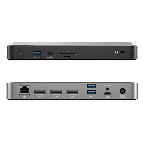 ALOGIC (DUPRDX3-WW) DX3 Triple 4K Display Docking Station with 100W Power Delivery