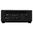 MSI Cubi N ADL-009AU Cubi N ADL Mini PC. Black, Celeron N100/4GB/128GB SSD/Wifi/Win11Pro/3Y