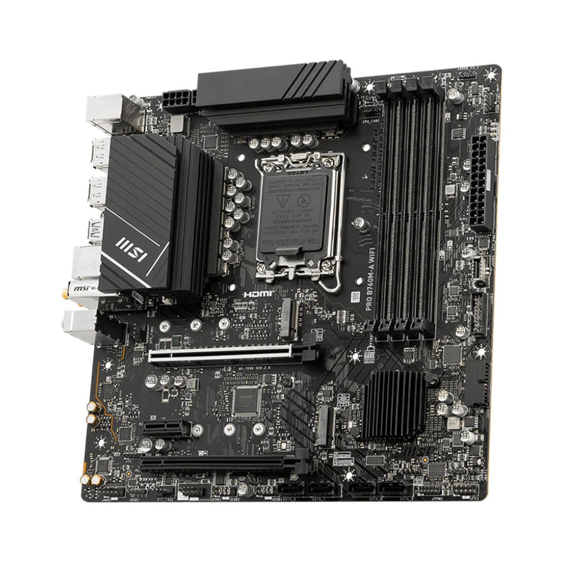 MSI PRO B760M-A WIFI DDR4 motherboard Intel B760 LGA 1700 micro ATX
