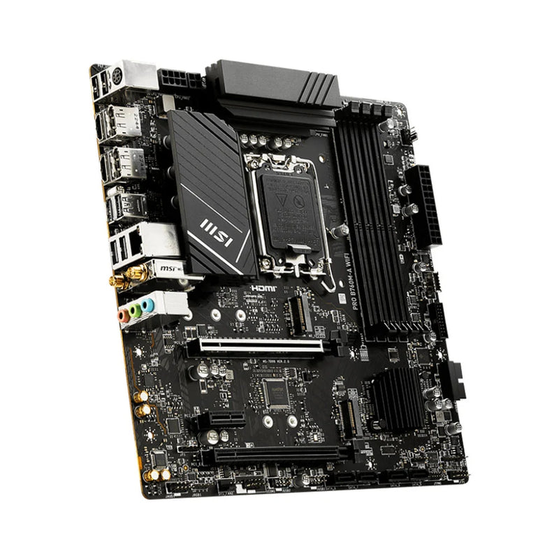 MSI PRO B760M-A WIFI DDR4 motherboard Intel B760 LGA 1700 micro ATX