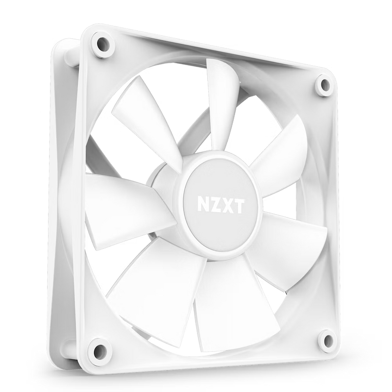 NZXT RF-C12TF-W1 F120RGB Core - 120mm Hub-mounted RGB Fan - Triple Pack (White) w/RGB Controller