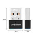 Simplecom NB530 USB Bluetooth 5.3 Adapter Wireless Dongle