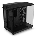 NZXT CC-H61FB-S1 H6 Flow - Fan-less (All Black) SI