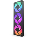 NZXT RF-U36HF-B1 F360RGB CORE FAN SINGLE FRAME - BLACK