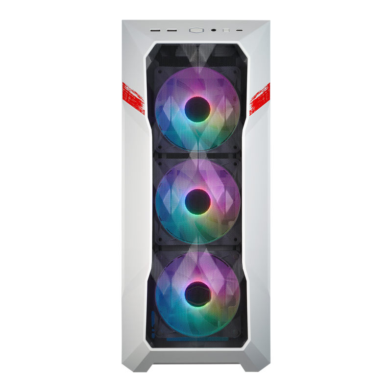 Cooler Master TD500V2-WGNN-SRY MASTERBOX TD500 MESH V2 Ryu Mid-Tower Gaming Case, SF6 Ryu