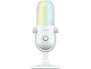 Razer RZ19-05060200-R3M1 Seiren V3 Chroma - RGB USB Microphone with Tap-to-Mute - White Edition - FRML Packaging